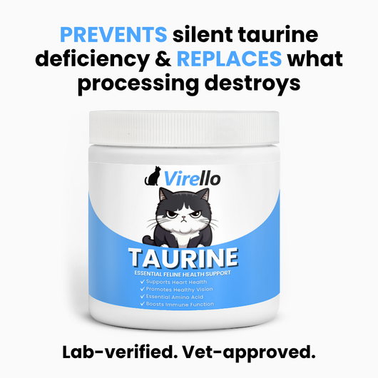 Stop the Silent Deficiency Before You See the Signs with Virello™ Taurine Supplement