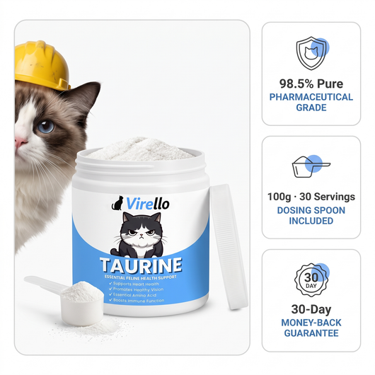 Stop the Silent Deficiency Before You See the Signs with Virello™ Taurine Supplement